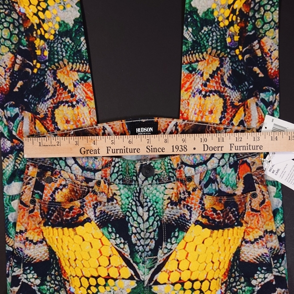 Hudson Colorful Midrise Super Skinny Jeans - Picture 5 of 6